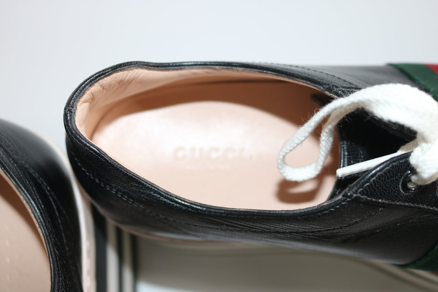 Gucci platform tennis shoes