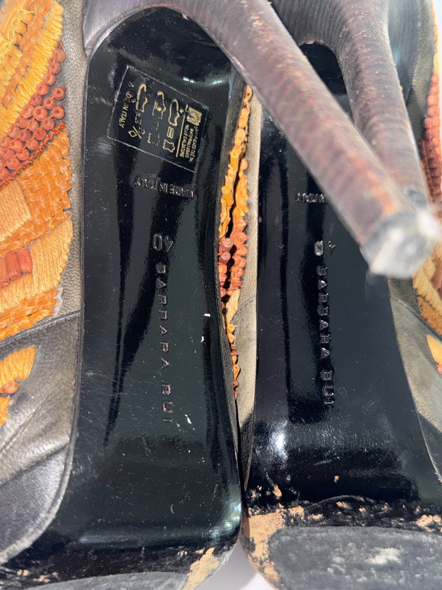 Barbara Bui bead shoes