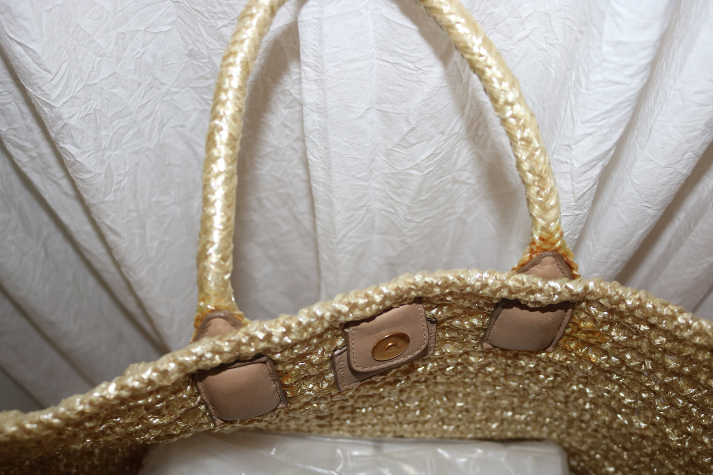 Dolce & Gabbana Raffia beach bag