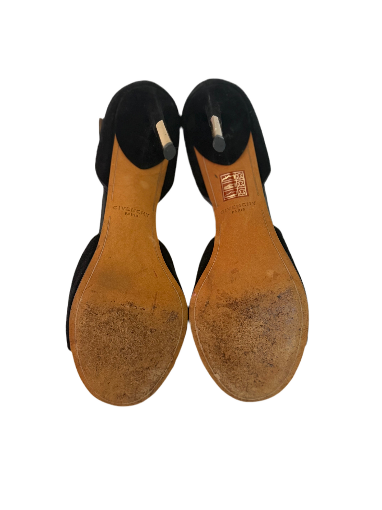 Givenchy Black Suede heels
