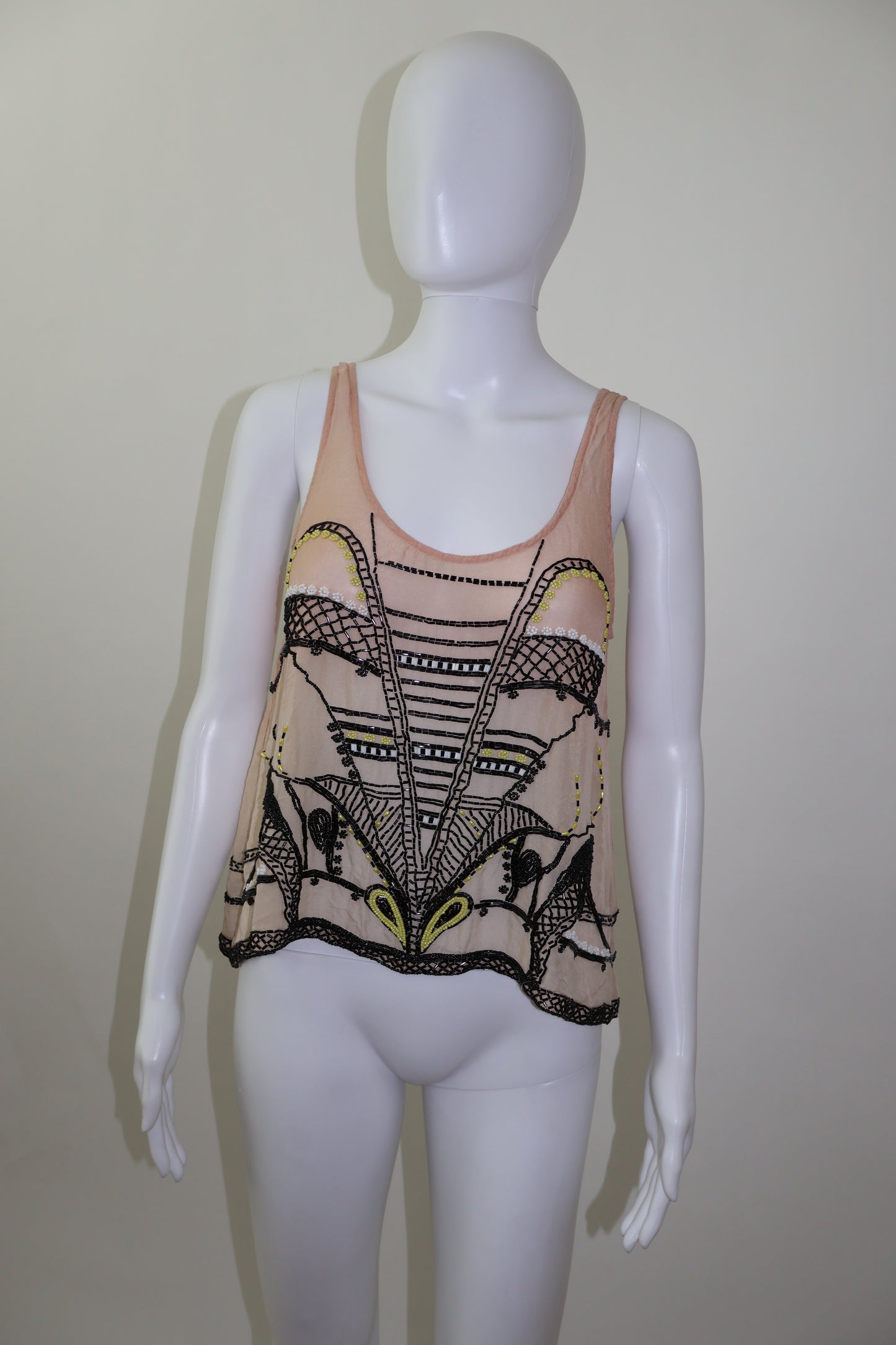 Leila shams beaded top