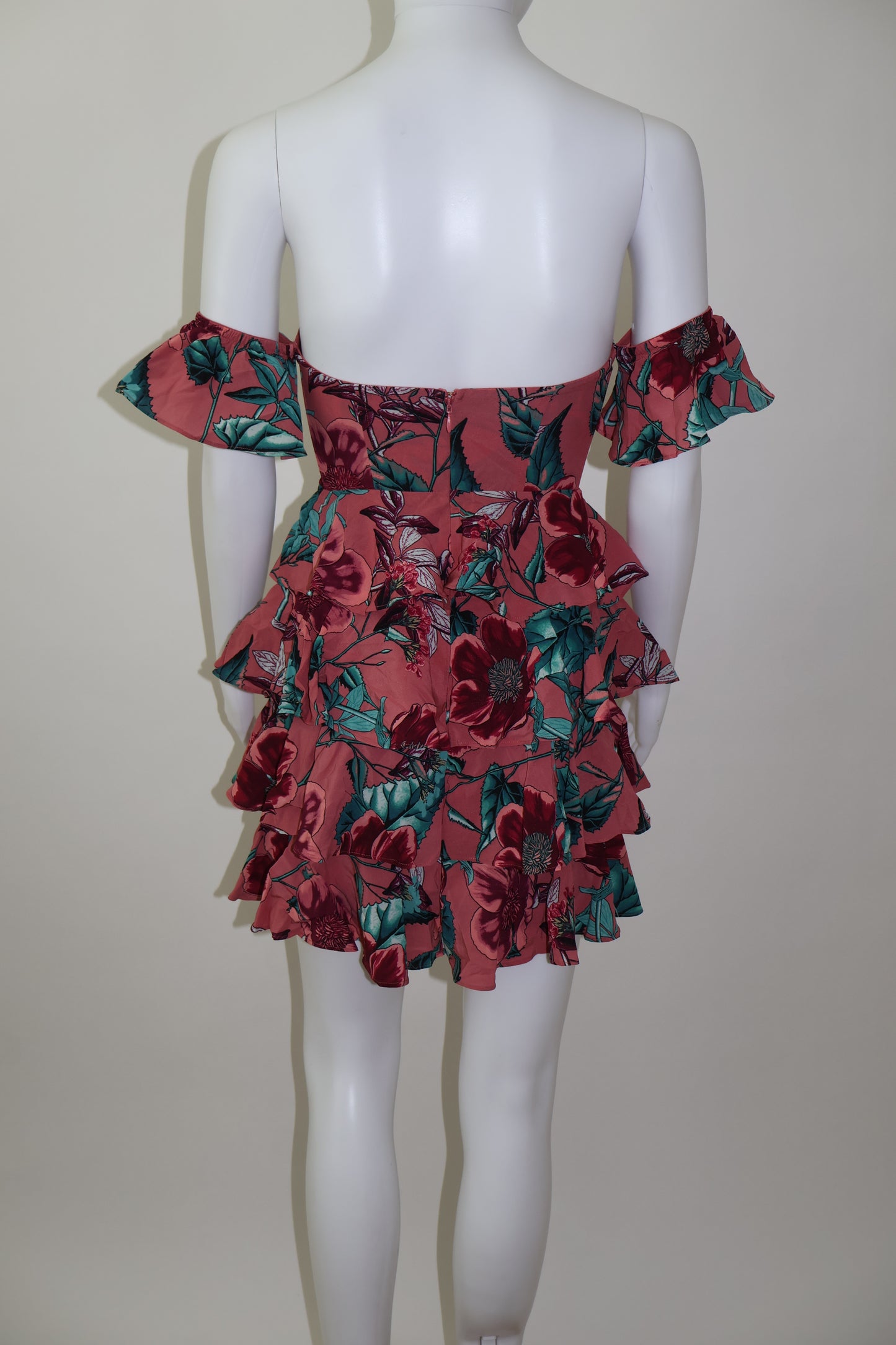 For love and lemons flower off shoulder dress