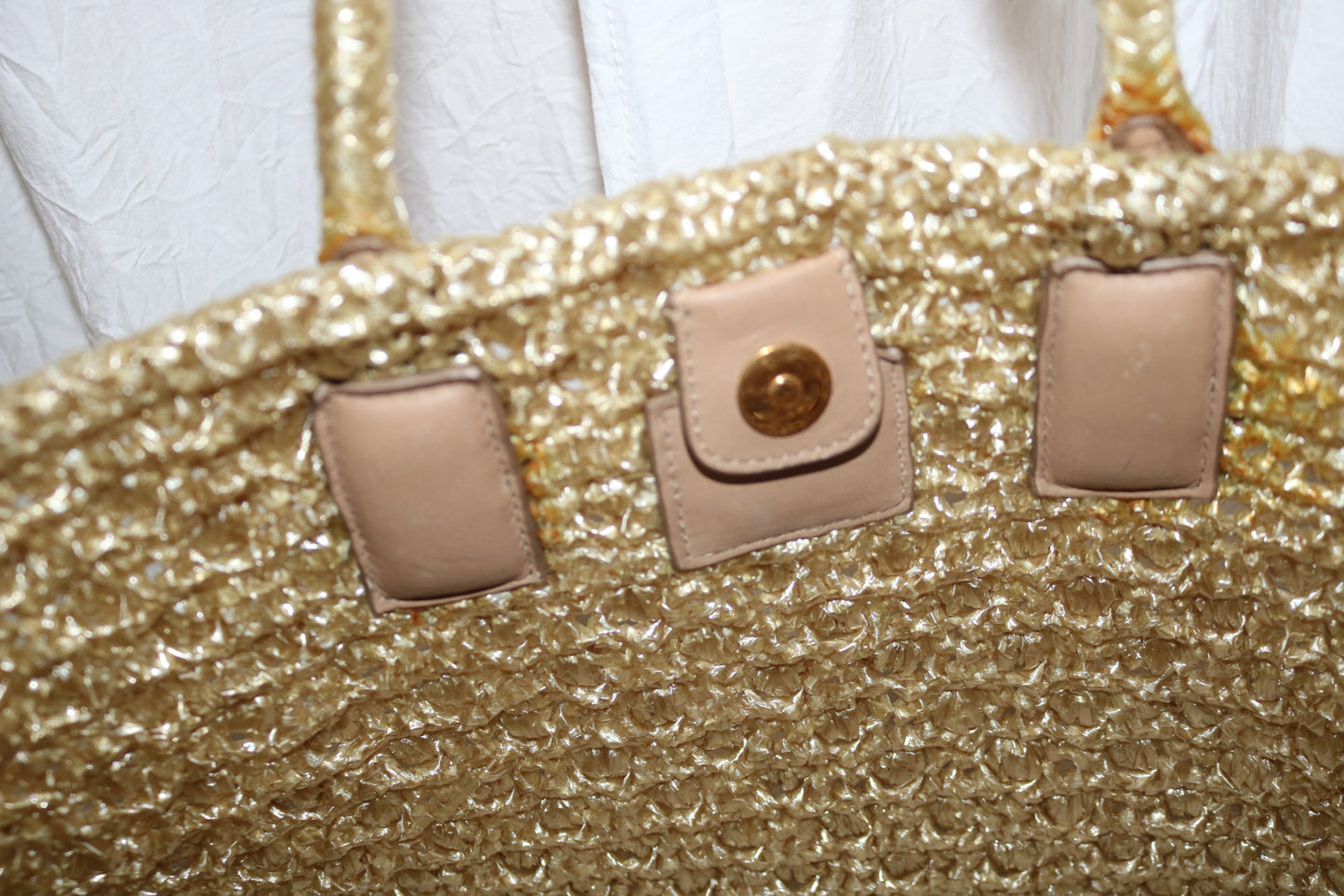Dolce & Gabbana Raffia beach bag