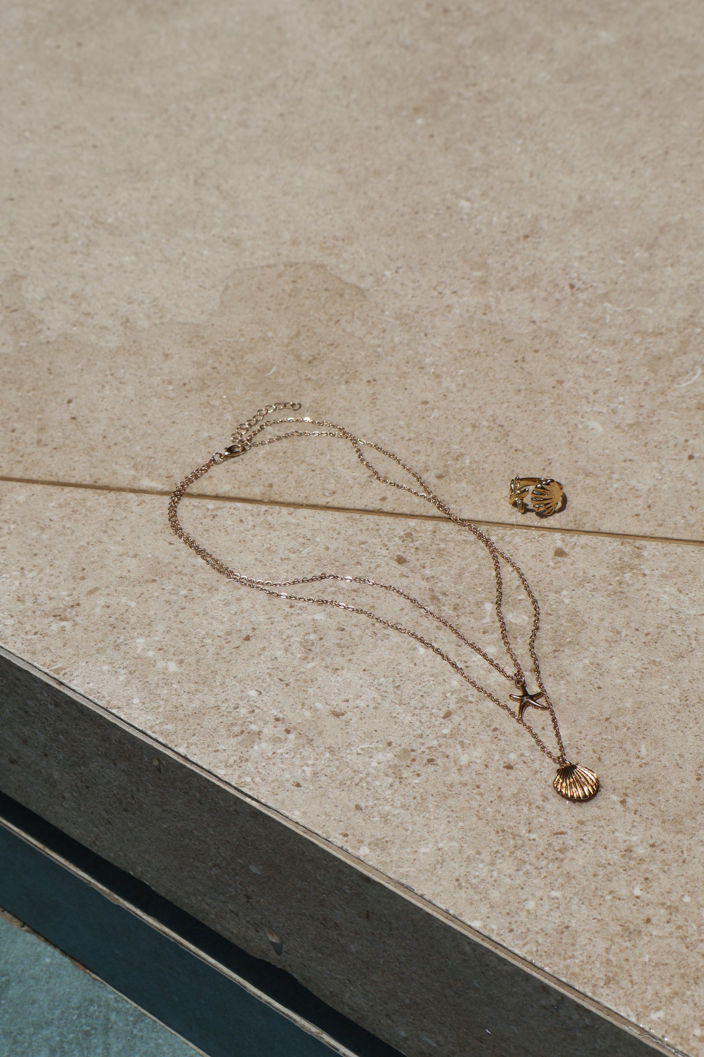 Chelley necklace & ring set