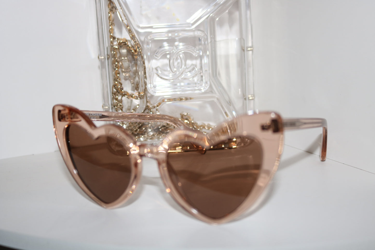 Saint Laurent Heart glasses