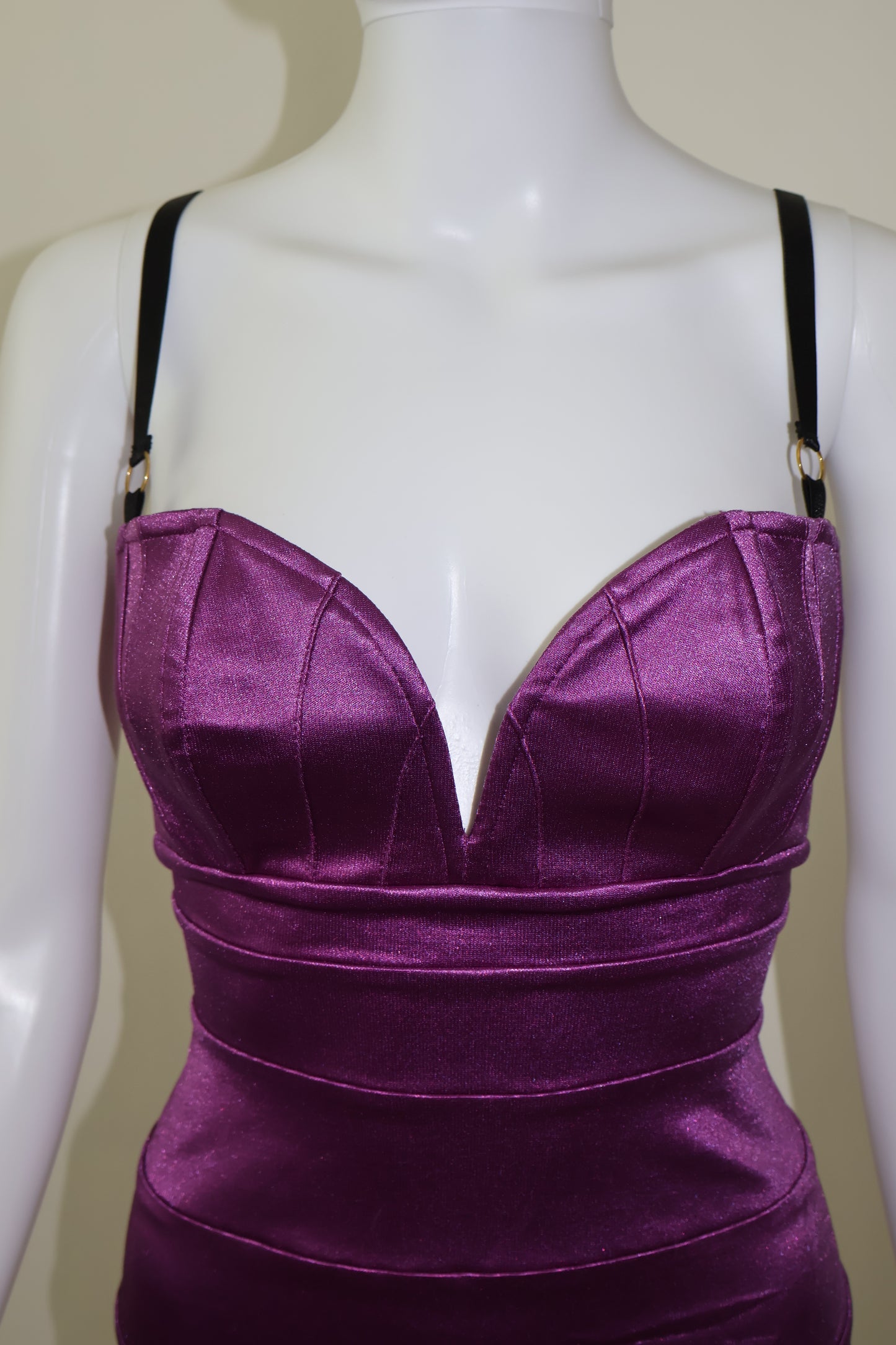 Mark Wong purple dress