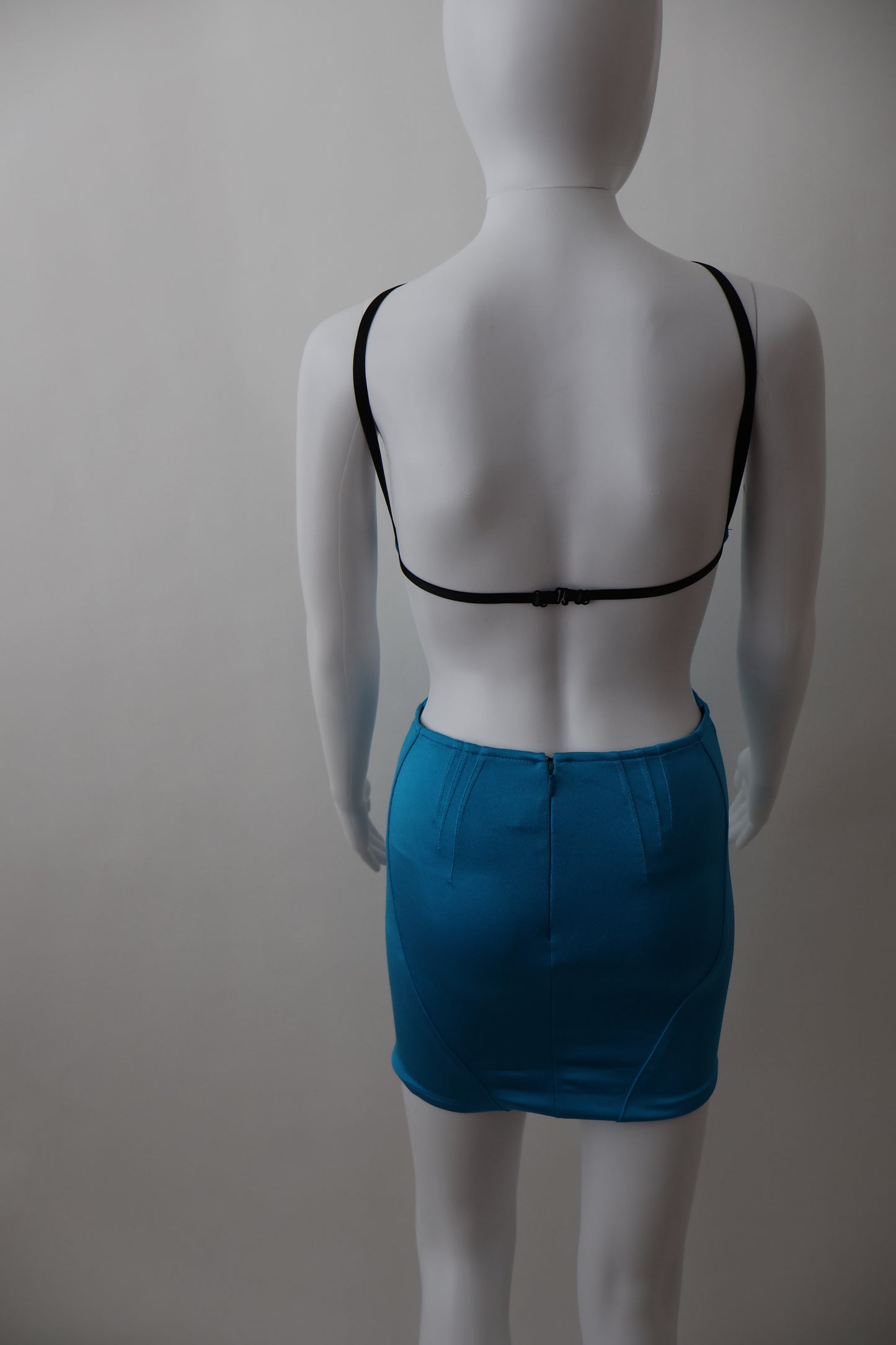 Mark Wong deep v dress