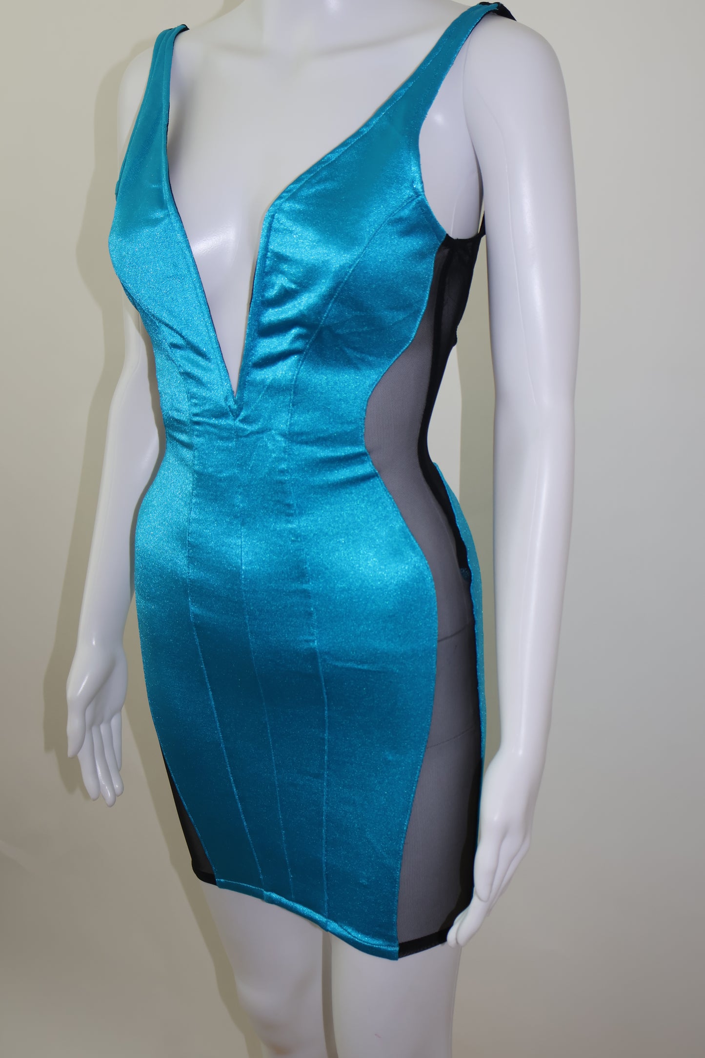 Blue mark Wong dress