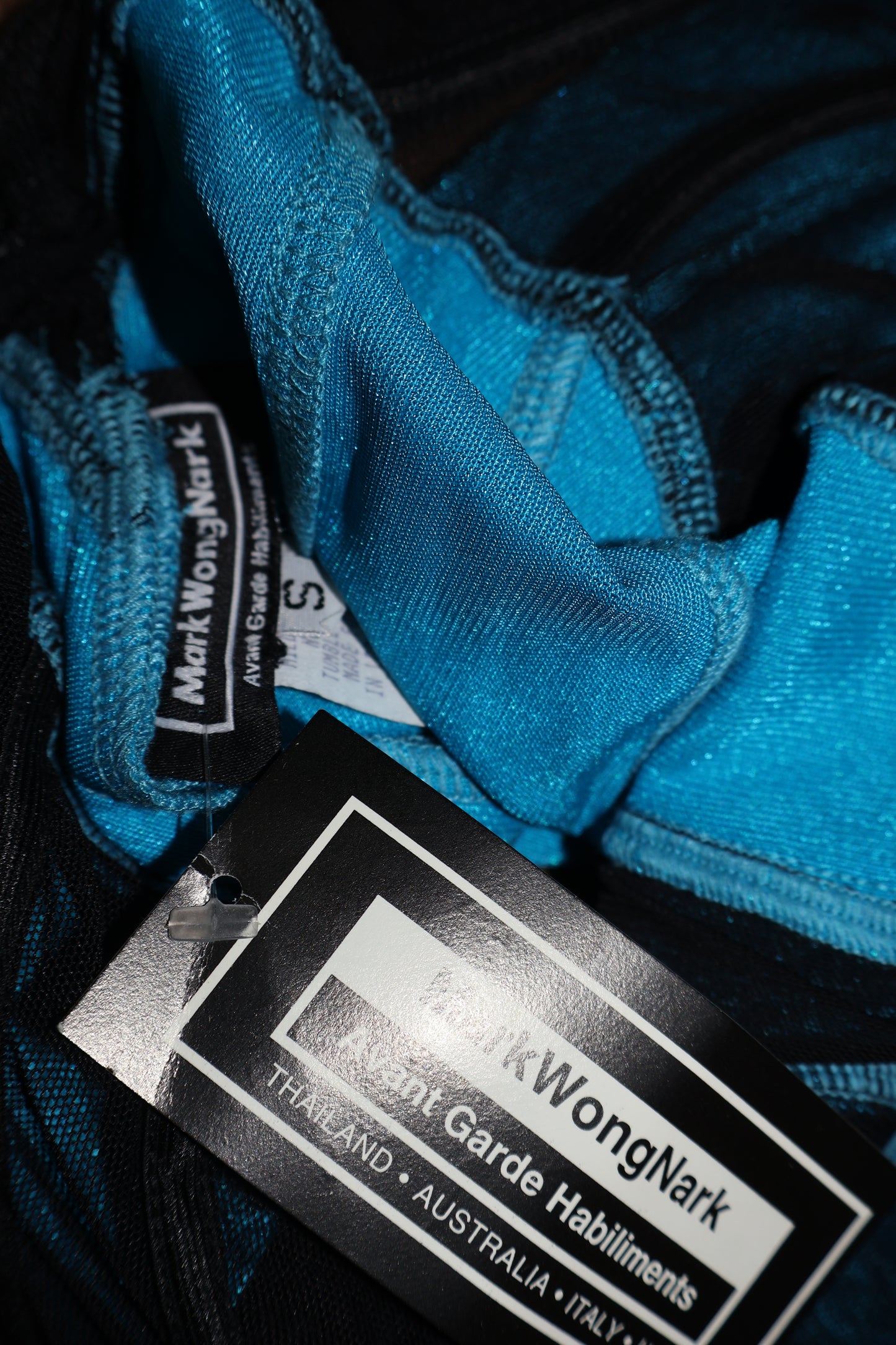 Blue mark Wong dress