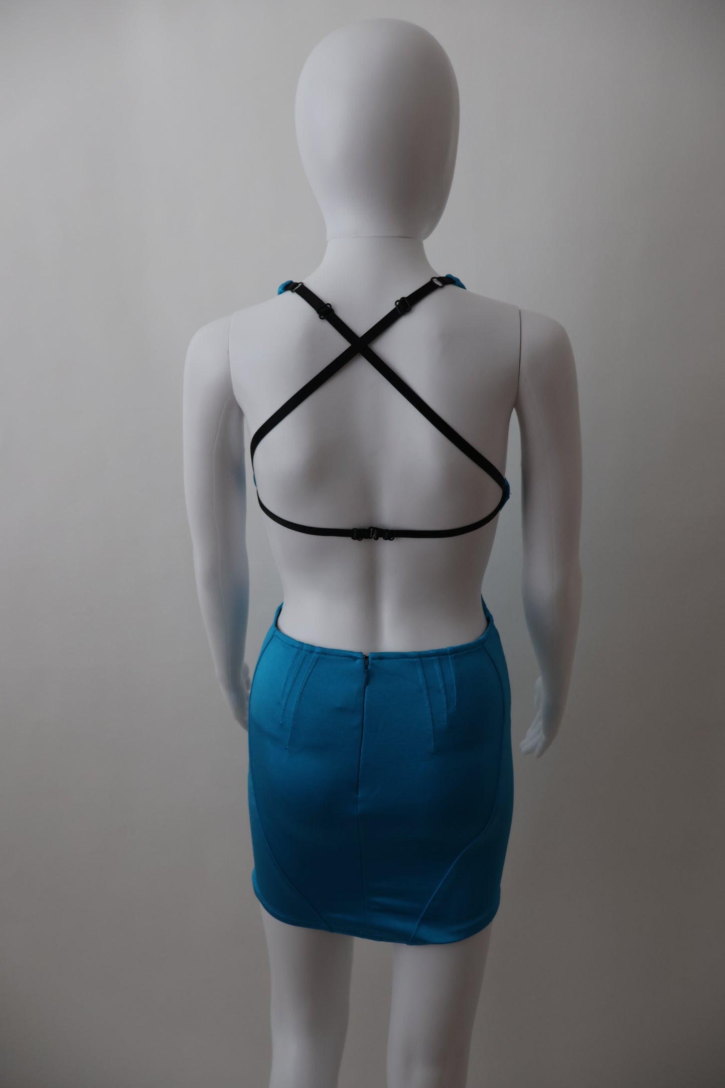 Mark Wong deep v dress