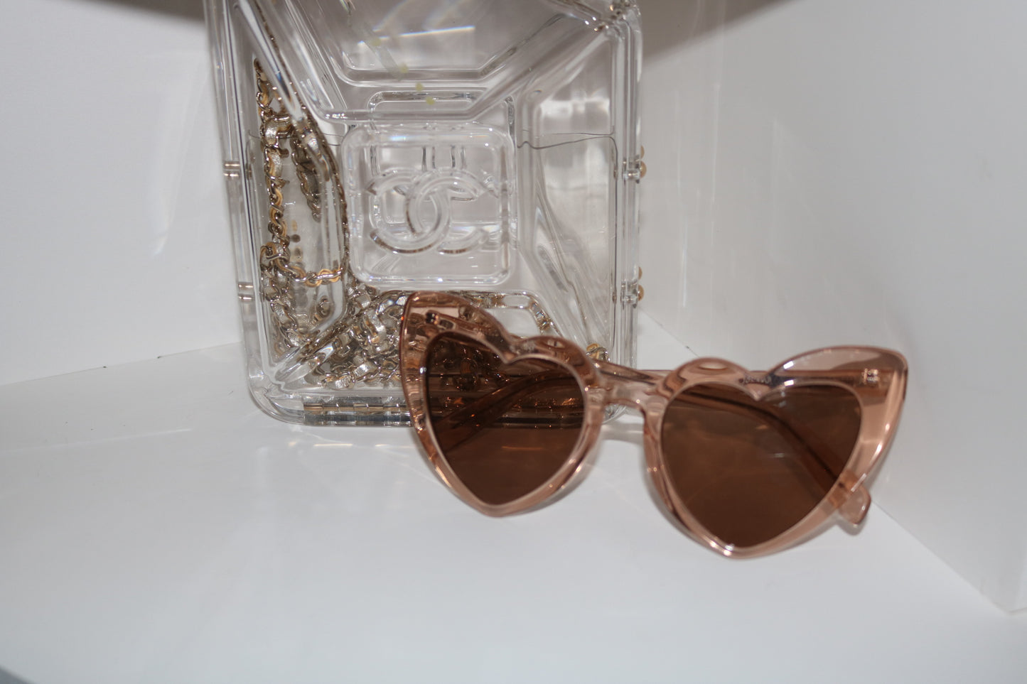 Saint Laurent Heart glasses