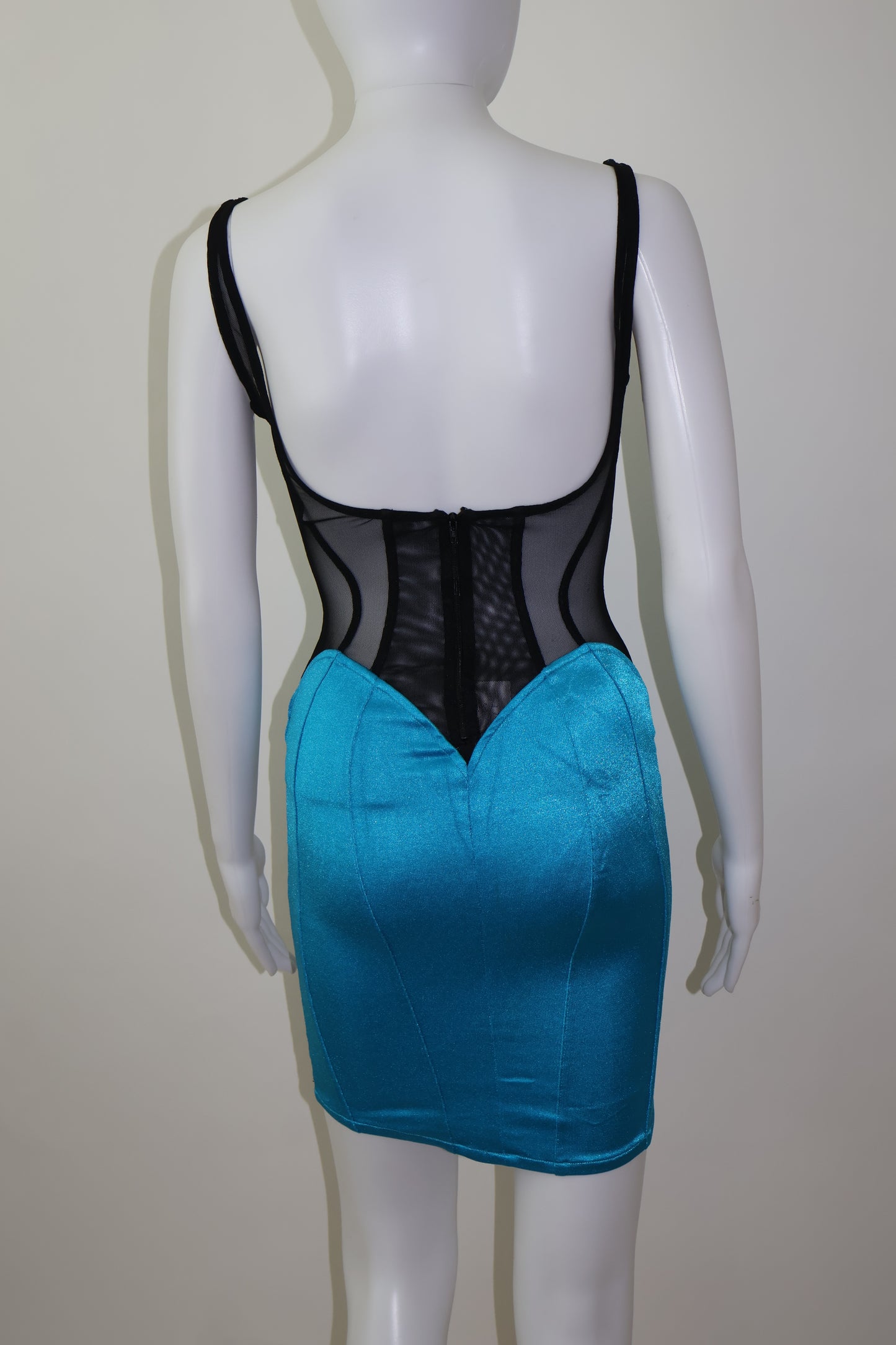 Blue mark Wong dress