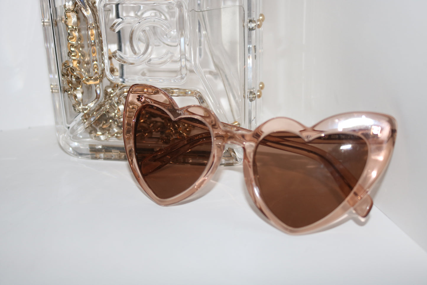 Saint Laurent Heart glasses