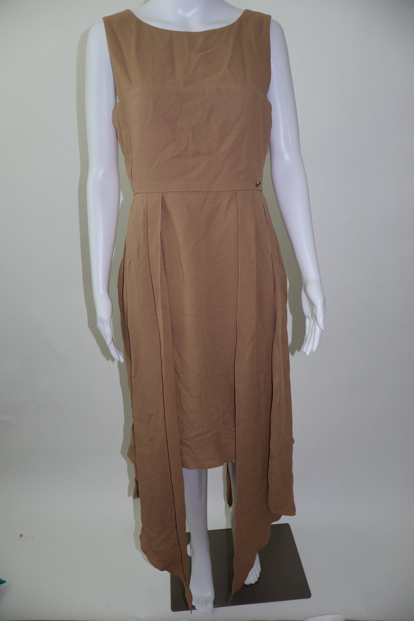 Chanel tan dress