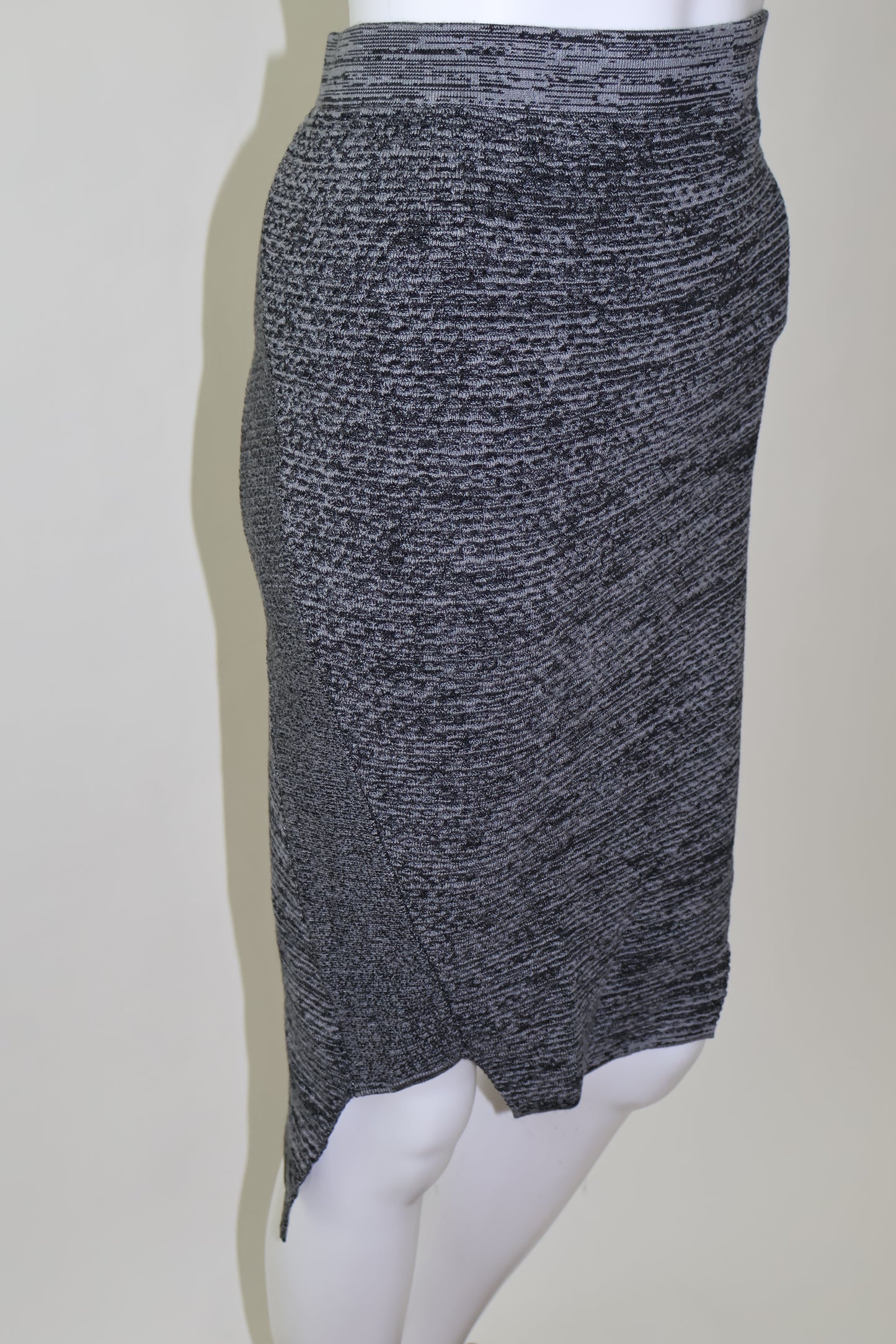 Jonathan Simkhai dark blue and light blue skirt