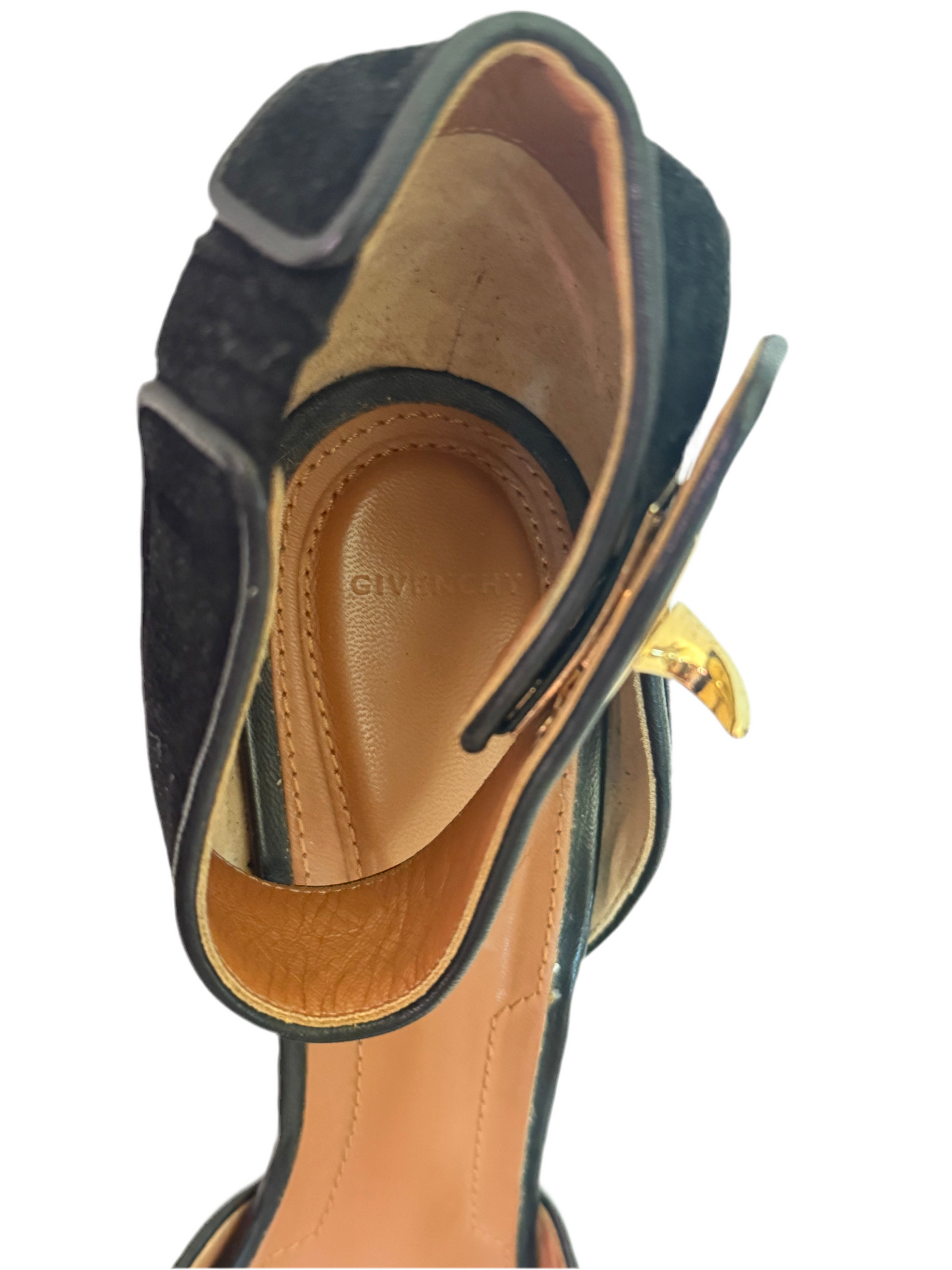 Givenchy Black Suede heels