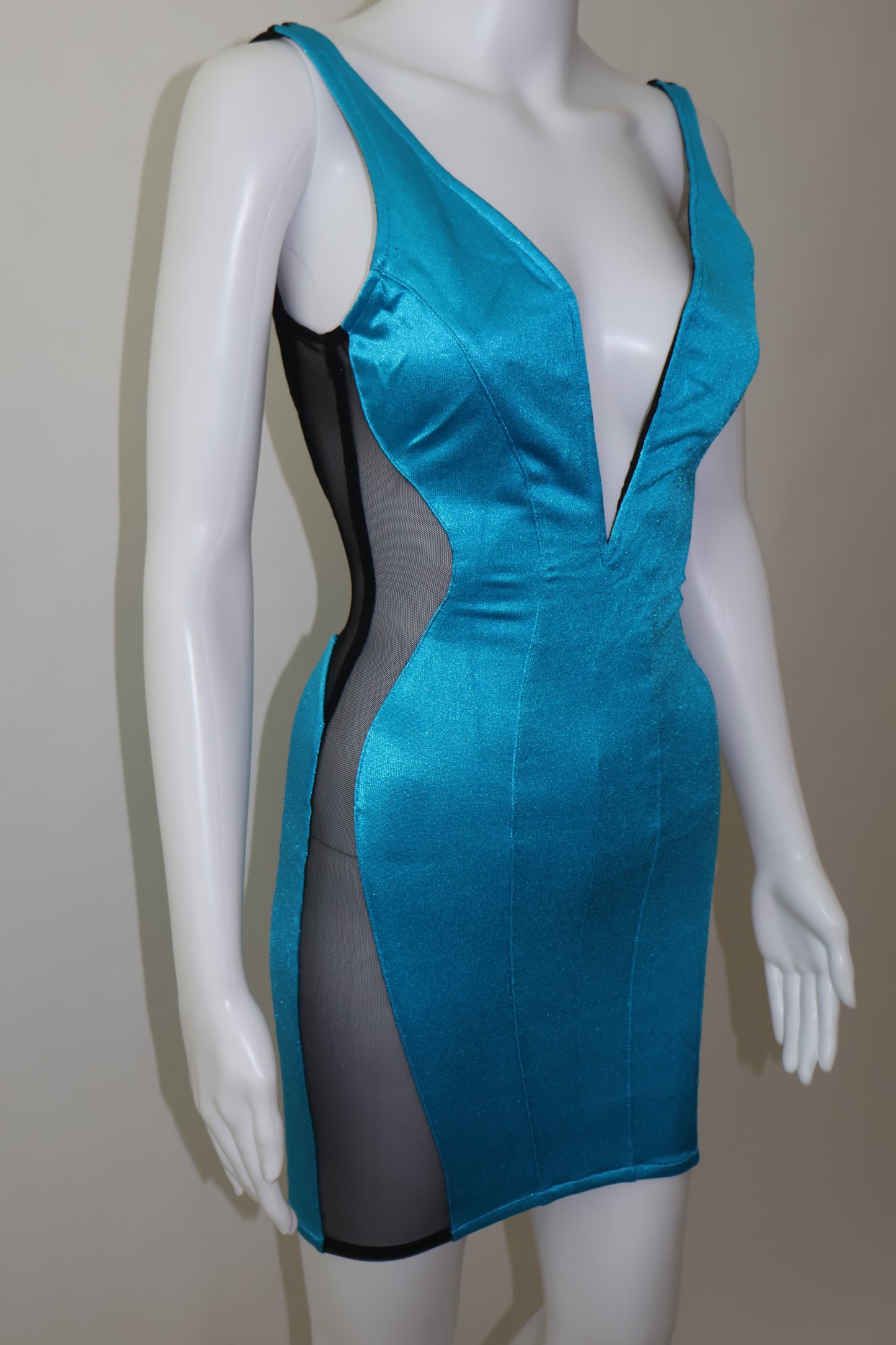 Blue mark Wong dress