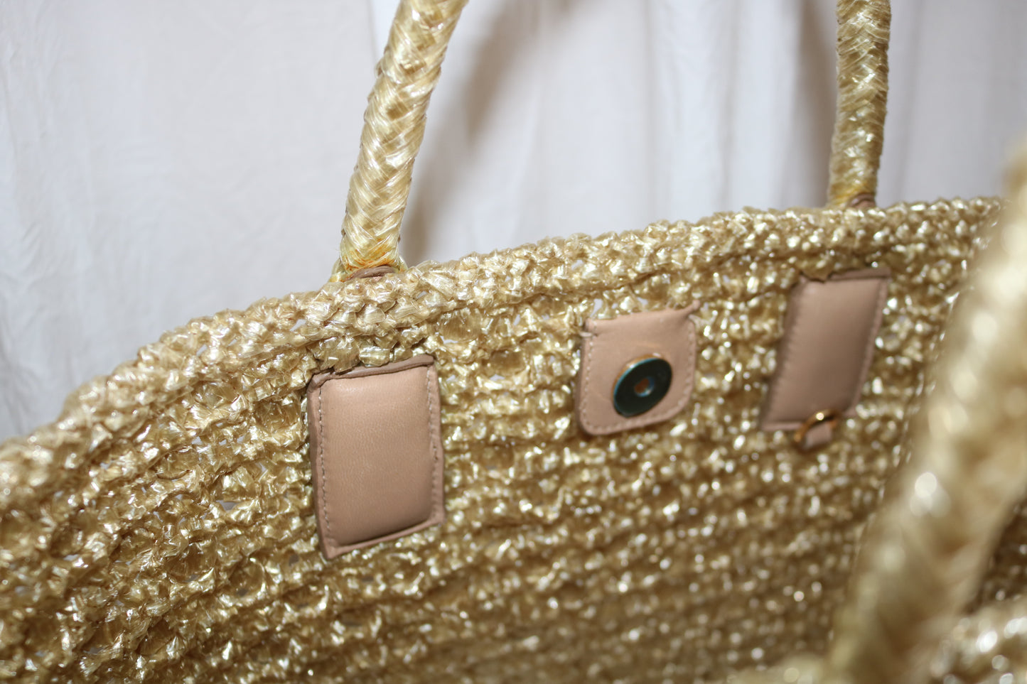 Dolce & Gabbana Raffia beach bag