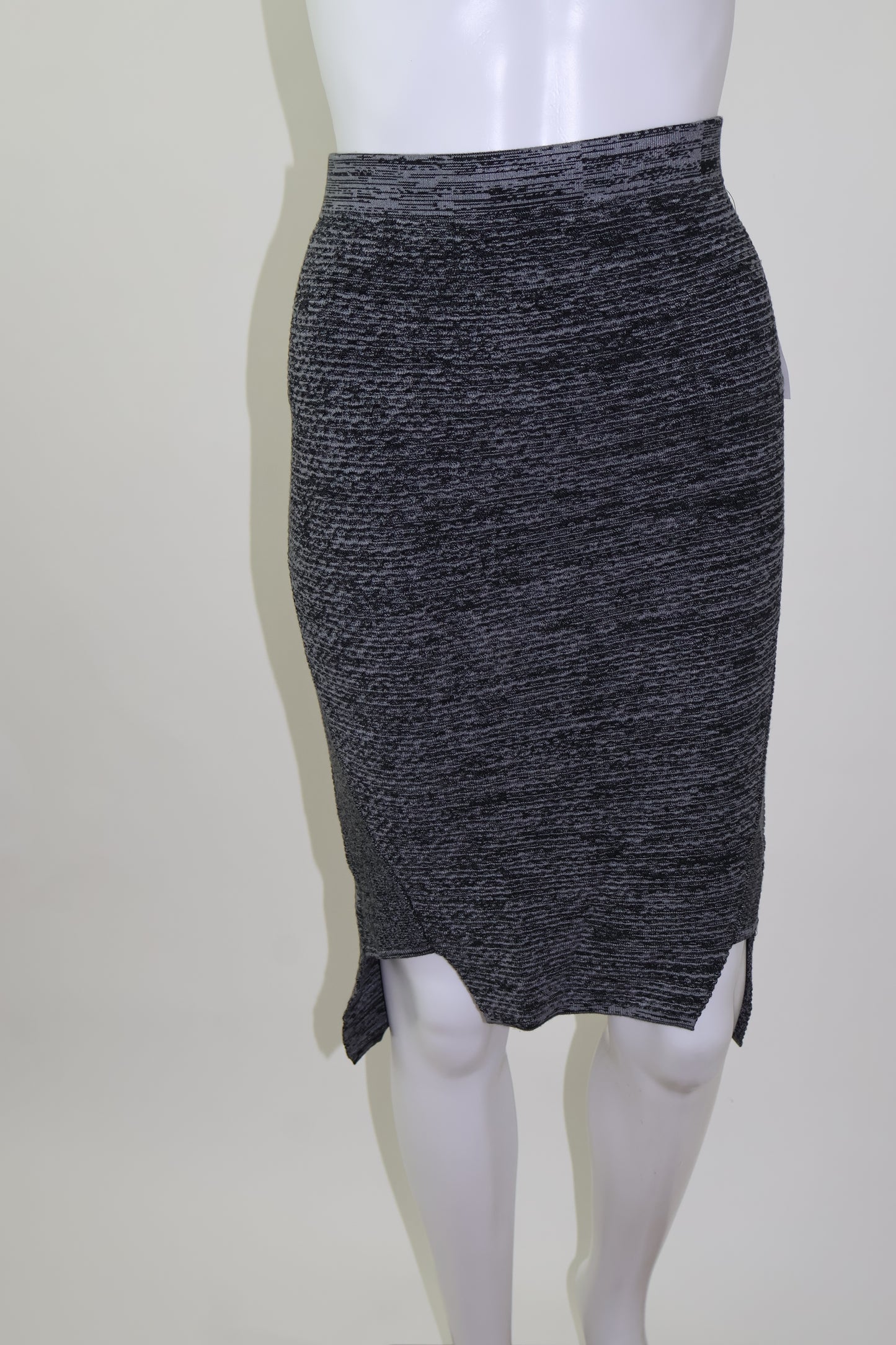 Jonathan Simkhai dark blue and light blue skirt