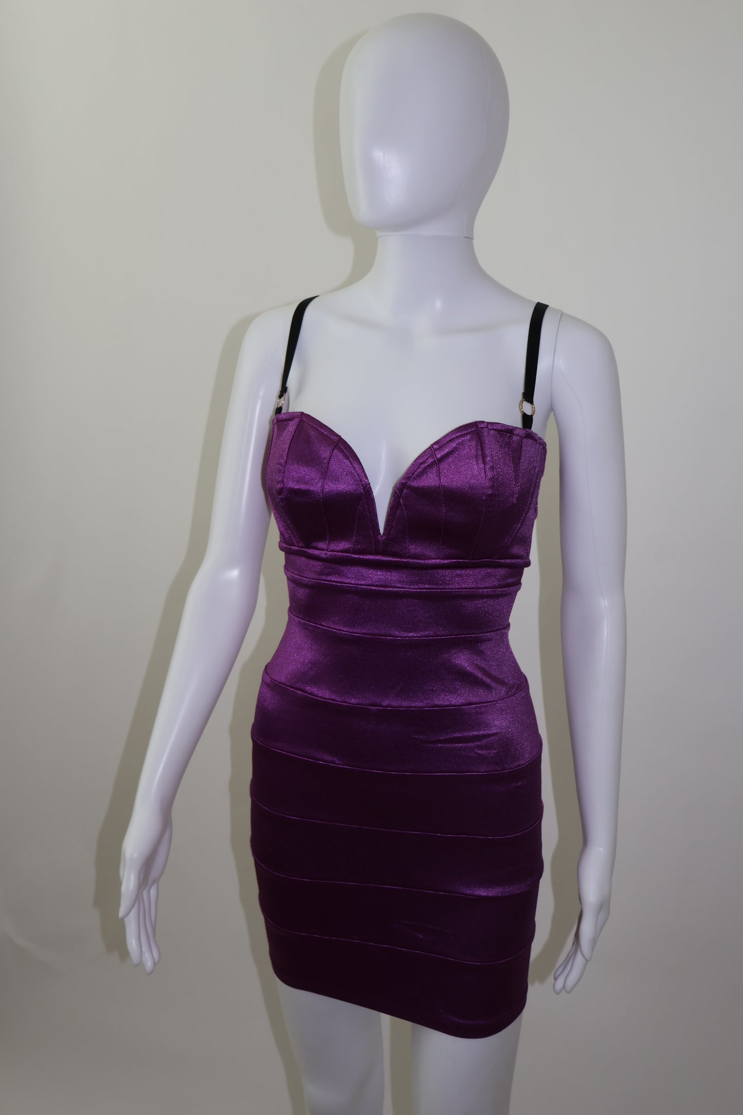 Mark Wong purple dress