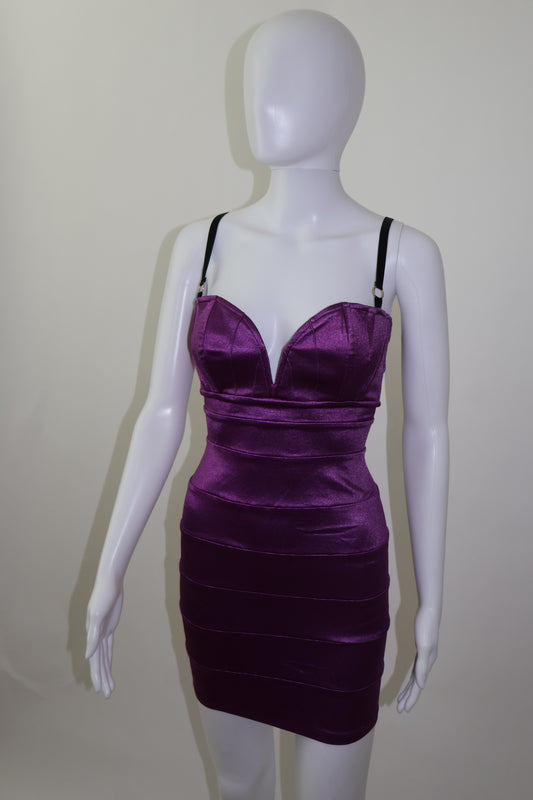 Mark Wong purple dress