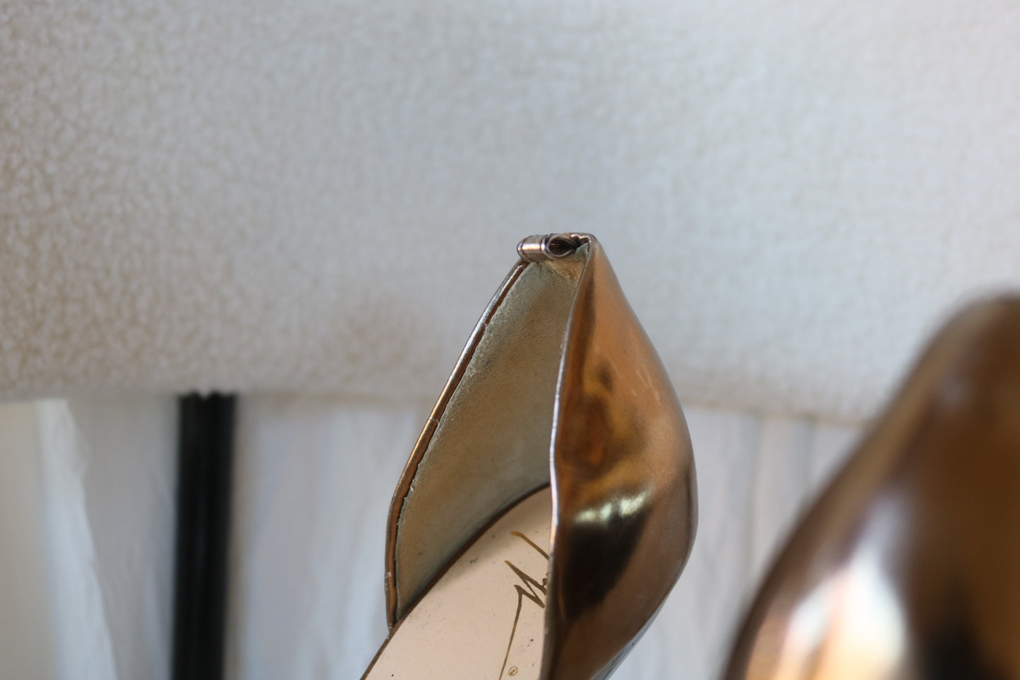 Giuseppi metallic heels