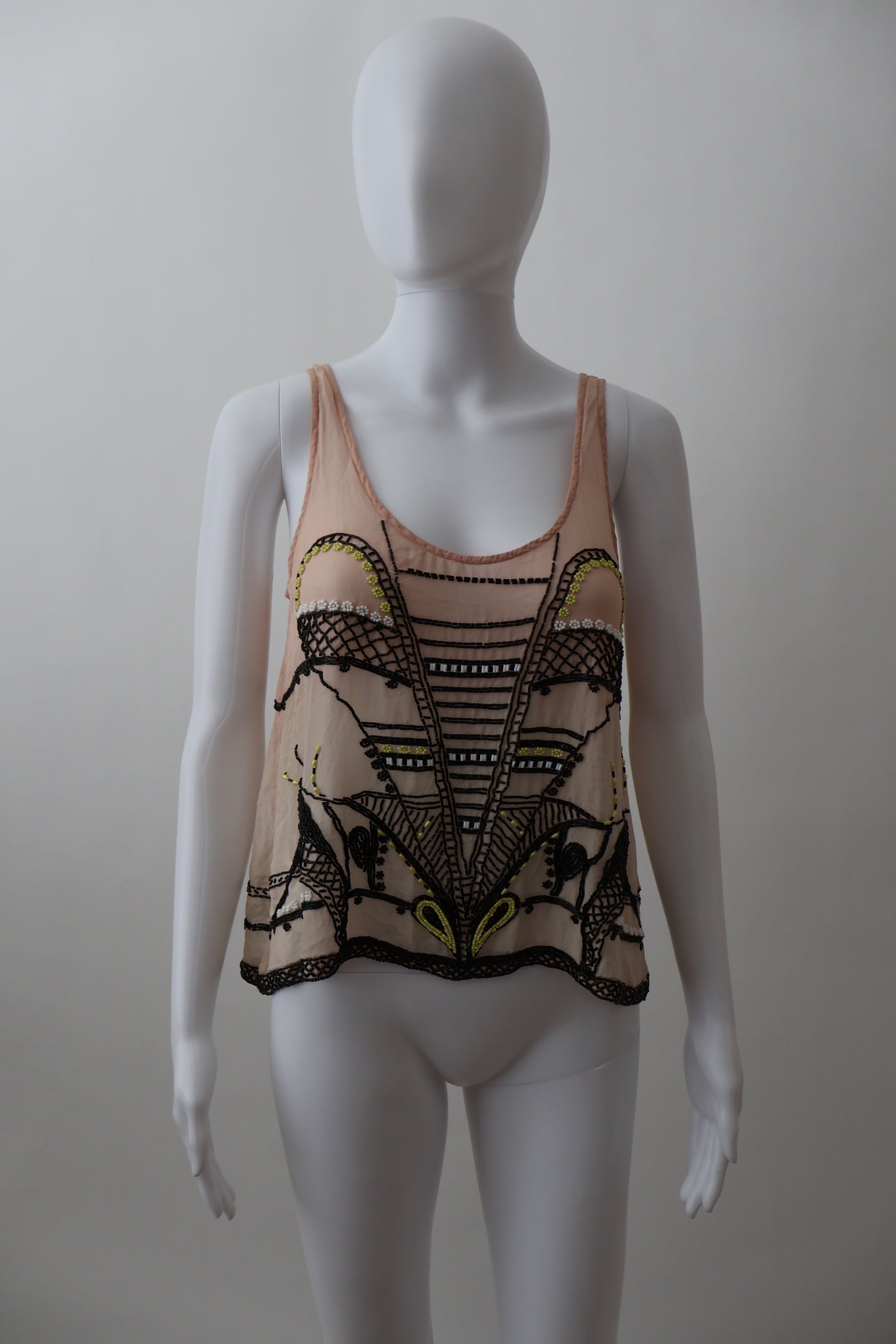 Leila shams beaded top