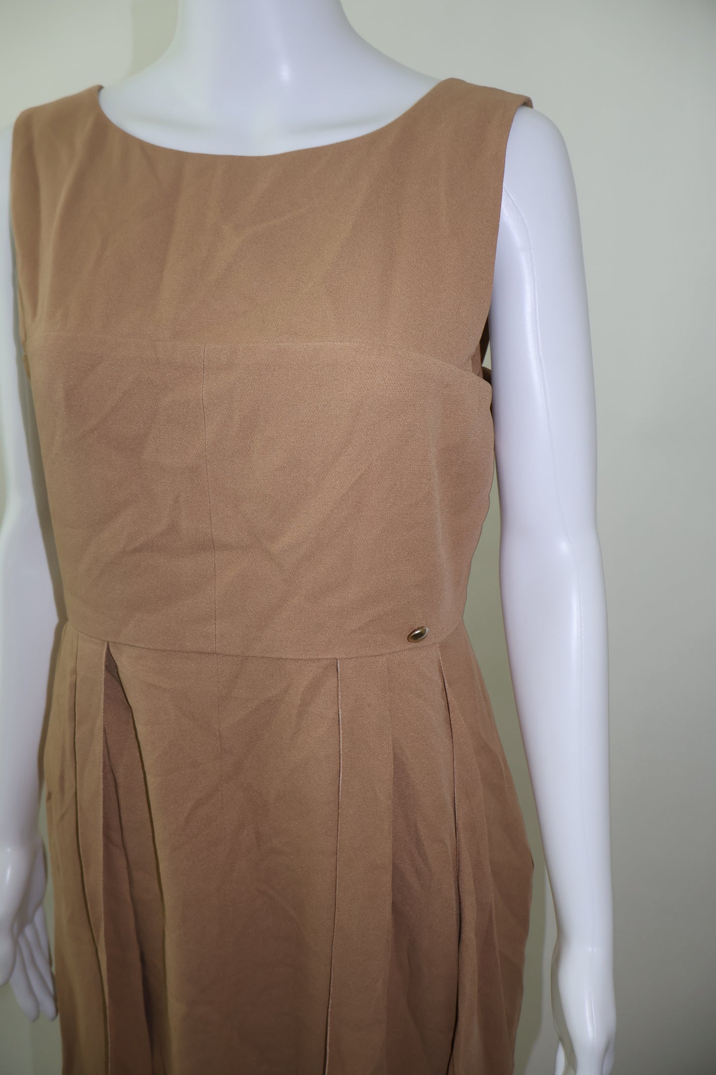 Chanel tan dress