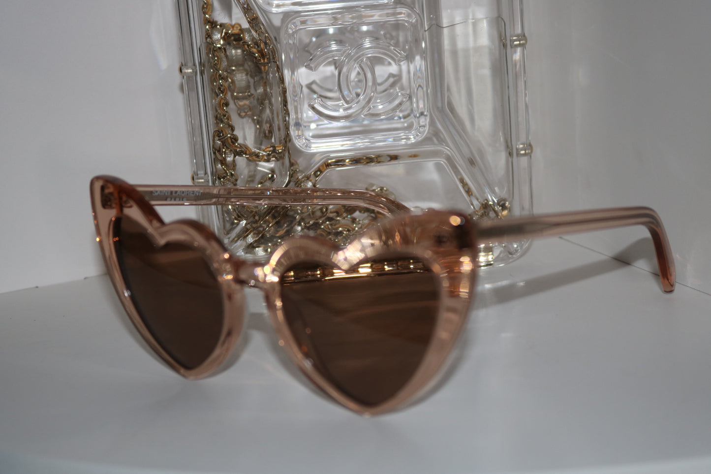 Saint Laurent Heart glasses