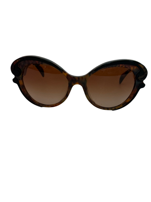 Prada Scroll Cat Eye Glasses