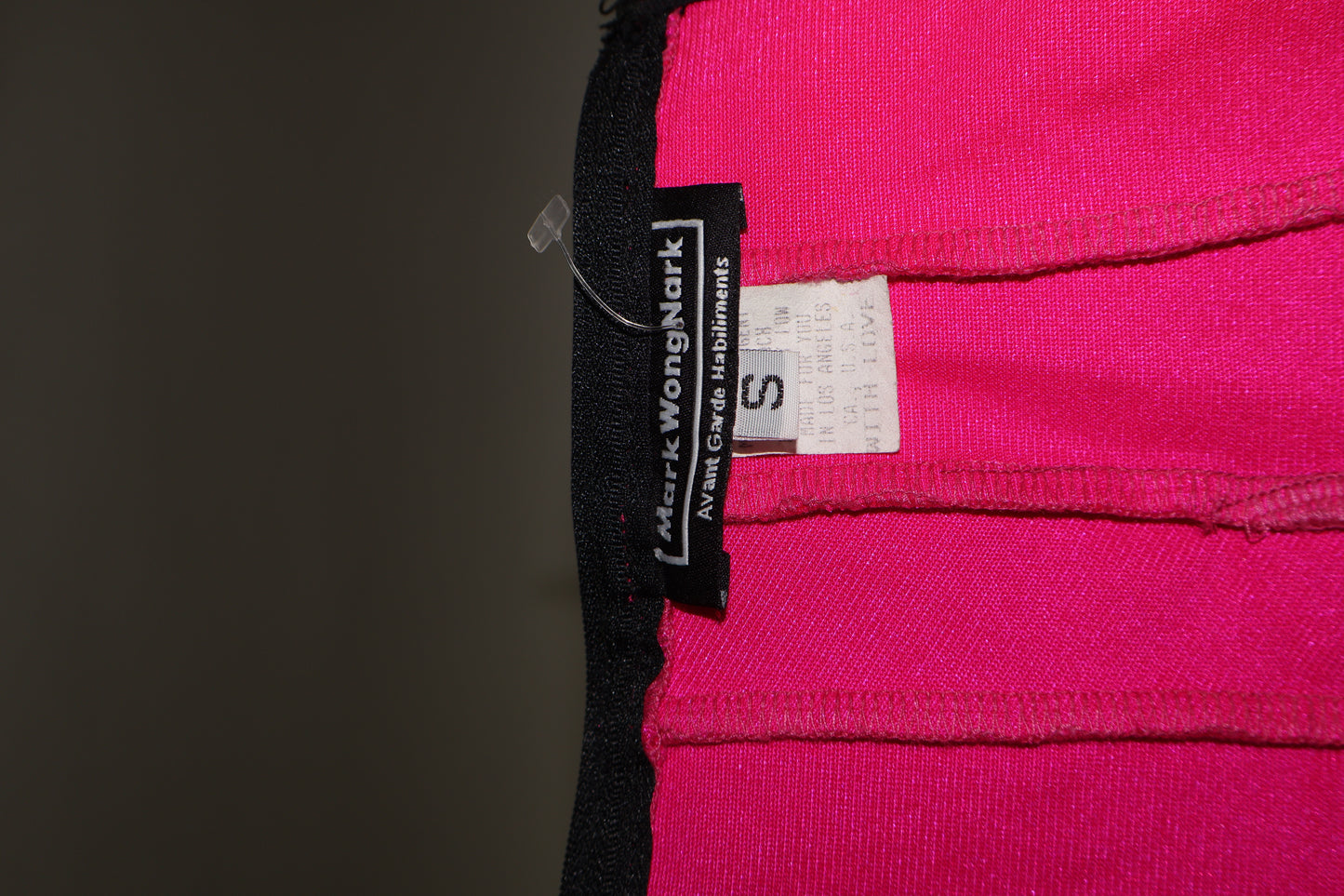 Mark Wong hot pink dress