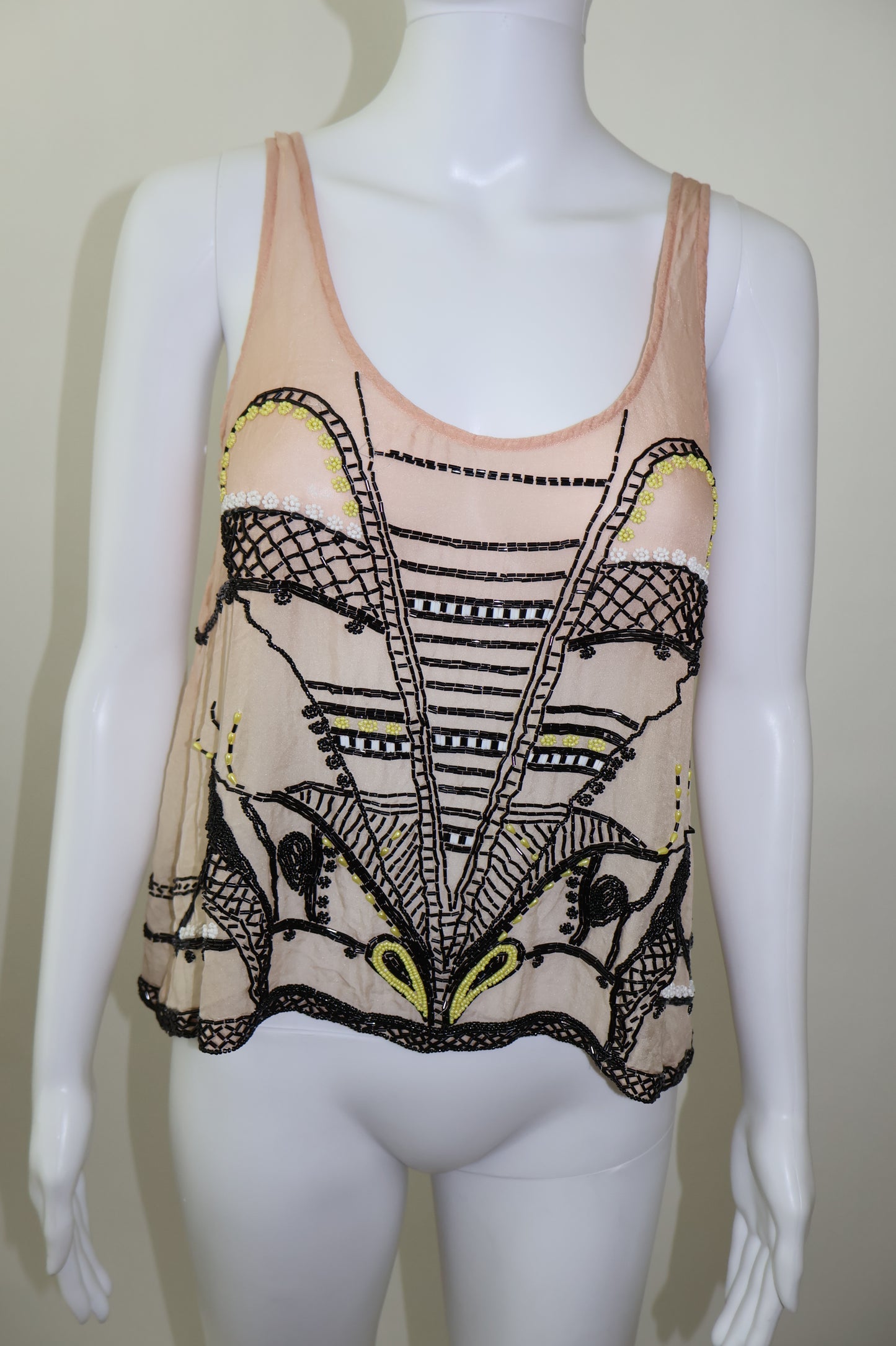 Leila shams beaded top