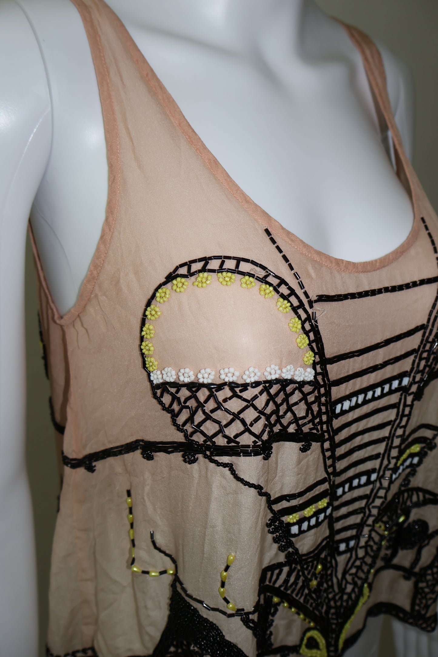 Leila shams beaded top