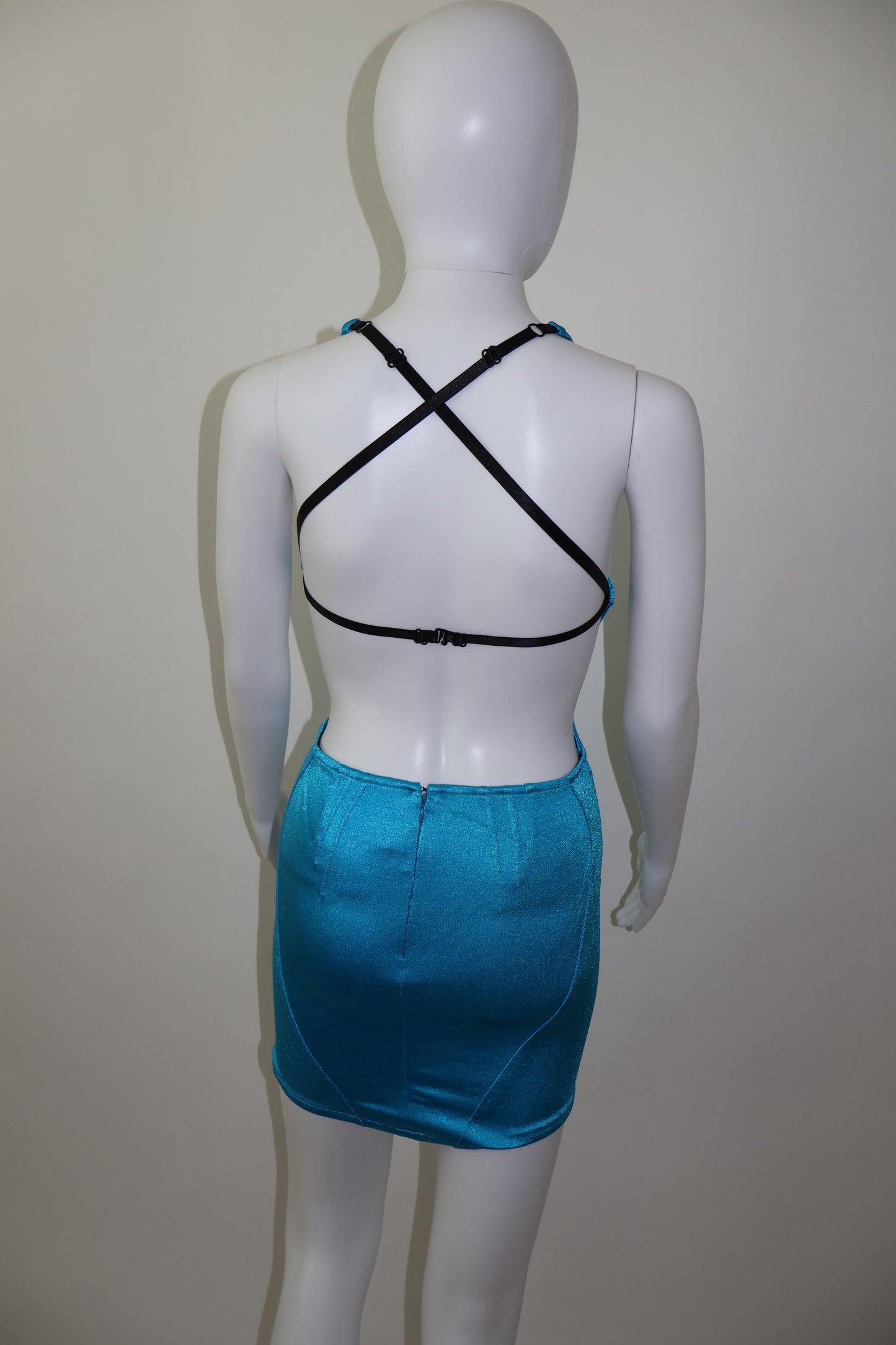 Mark Wong deep v dress
