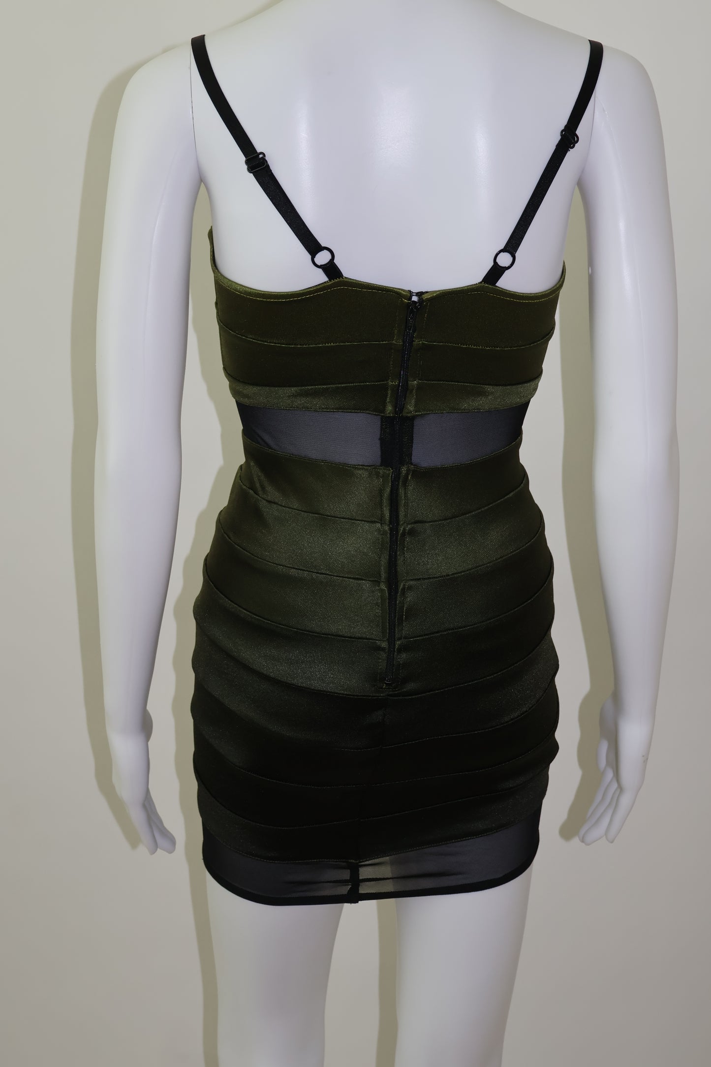 Forest green mark Wong dress