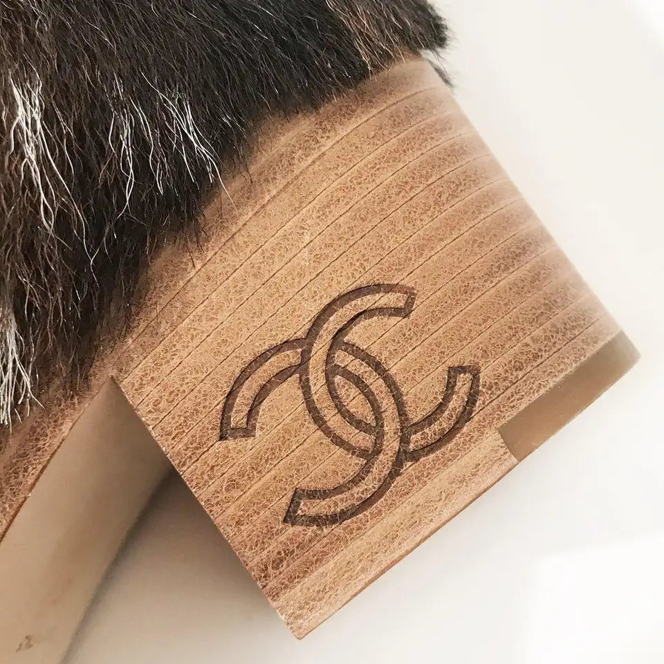 Chanel Pony Hair boots