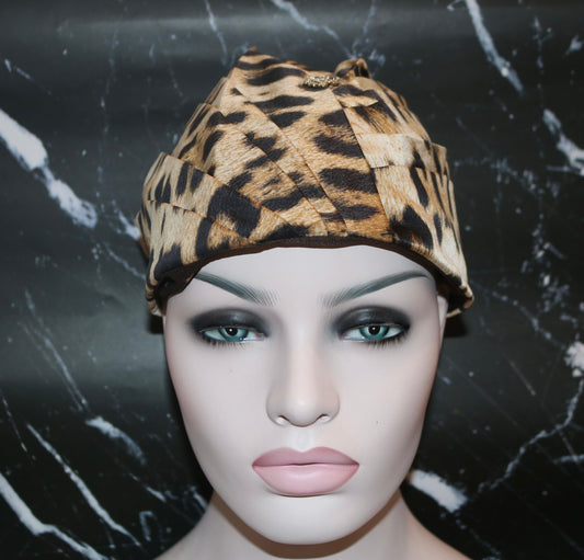 Roberto Cavalli Leopard Hat