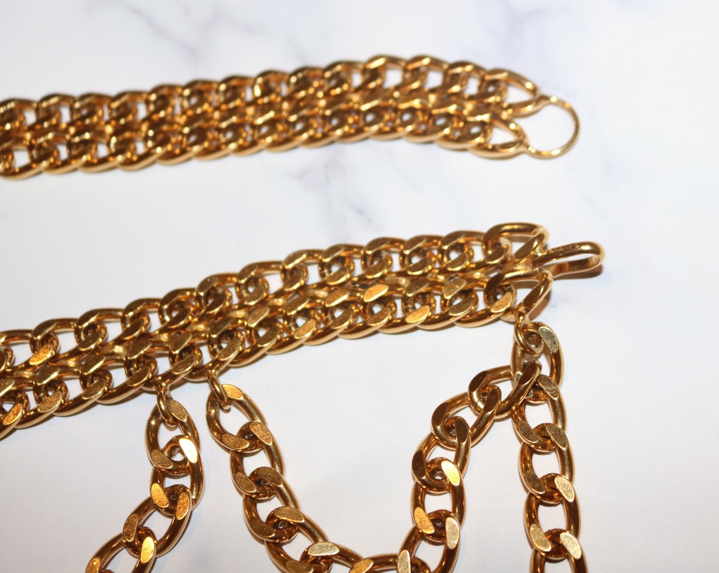 Chanel chain belt