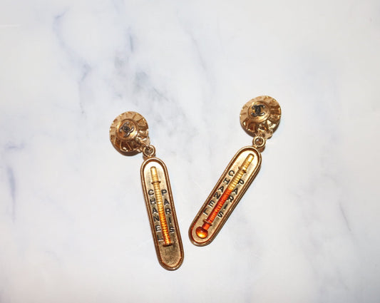 Sold Chanel Temperature earrings