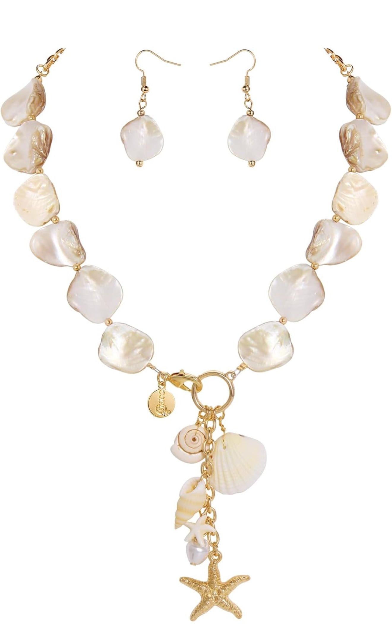 The Sea Necklace & Earring set